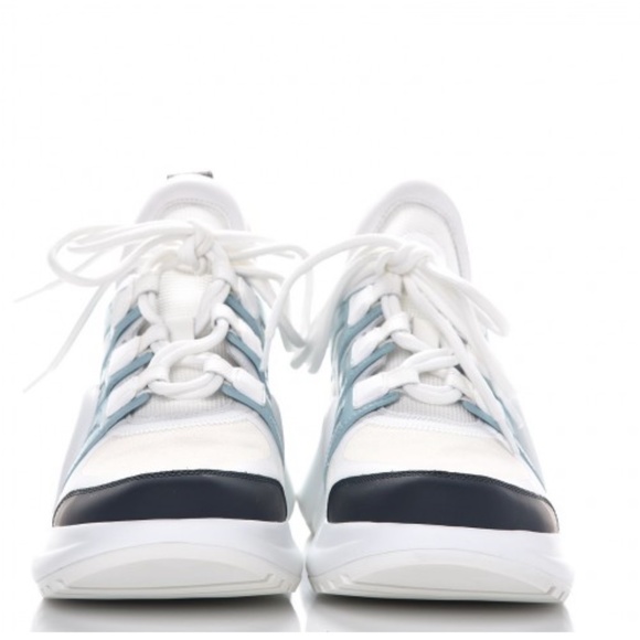 LOUIS VUITTON Calfskin Technical Nylon LV Archligh - Picture 6 of 8